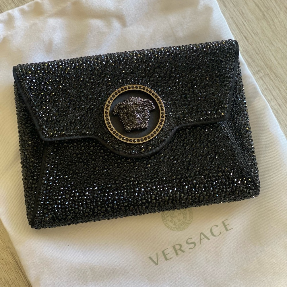 Versace Crystal clutch/crossbody bag